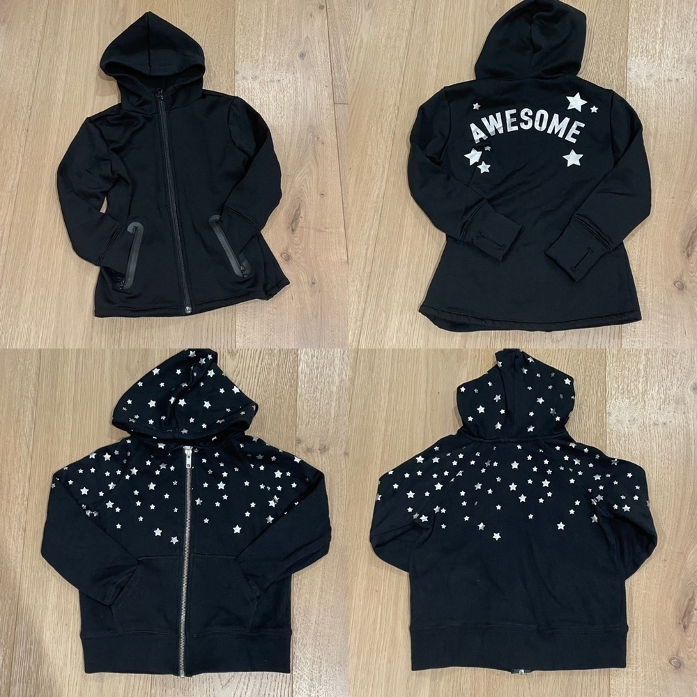 2  Rockets of Awesome Hoodies Size 6/7